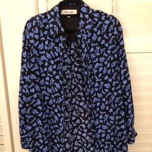 DVF shirt dress